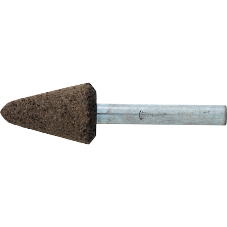 Pferd A5 Resin Mounted Point 1/4" Shank - Aluminum Oxide 30 Grit INOX EDGE 35109